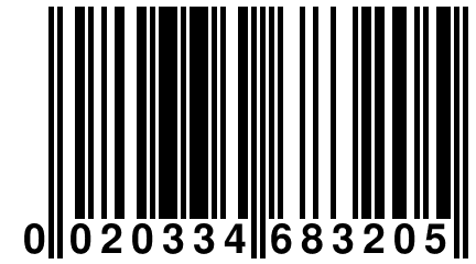 0 020334 683205