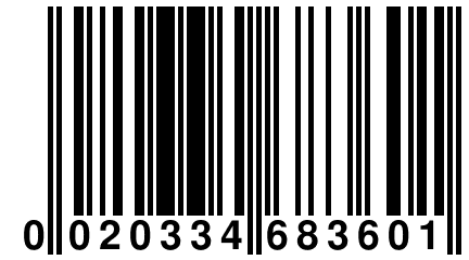 0 020334 683601