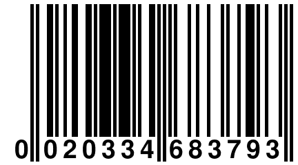 0 020334 683793