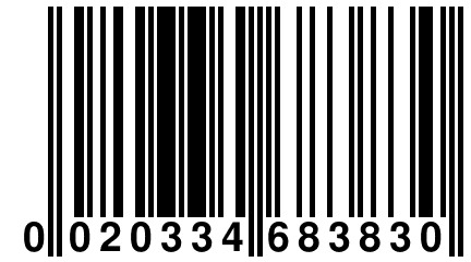 0 020334 683830