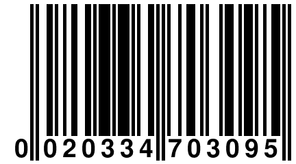 0 020334 703095