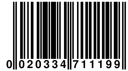 0 020334 711199