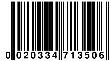 0 020334 713506