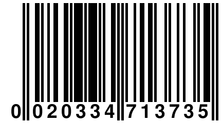 0 020334 713735