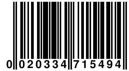 0 020334 715494