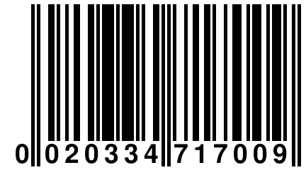 0 020334 717009