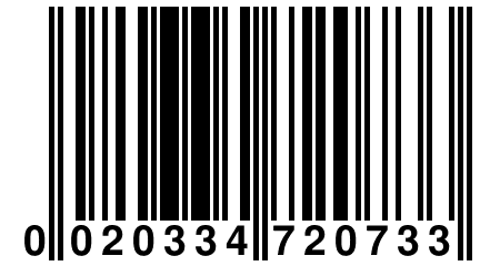 0 020334 720733