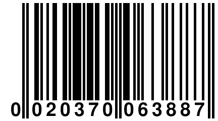 0 020370 063887