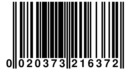 0 020373 216372