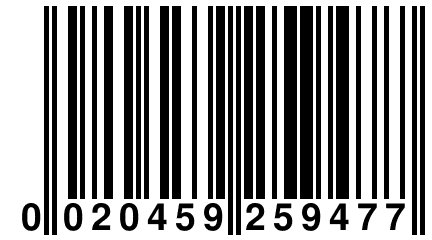 0 020459 259477