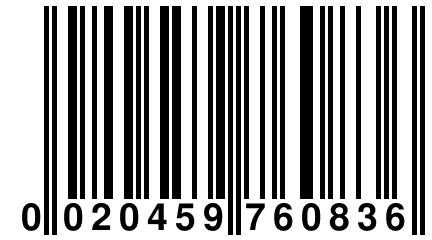 0 020459 760836