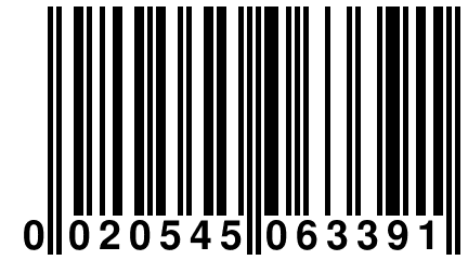 0 020545 063391