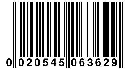 0 020545 063629