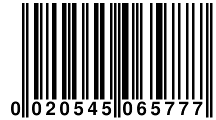 0 020545 065777