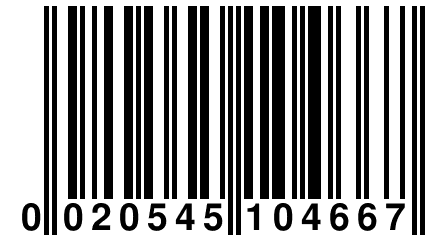 0 020545 104667