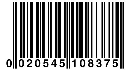 0 020545 108375