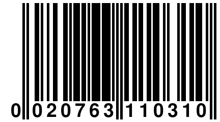 0 020763 110310