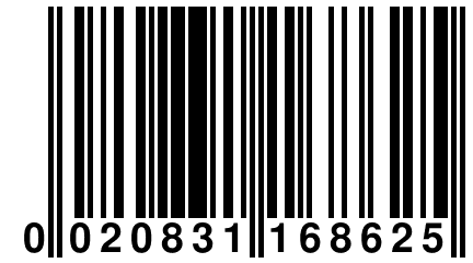 0 020831 168625