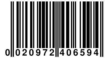 0 020972 406594