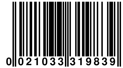 0 021033 319839