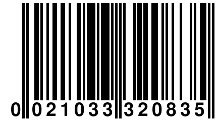 0 021033 320835