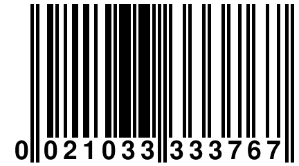 0 021033 333767