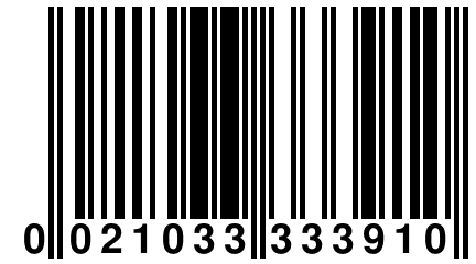 0 021033 333910