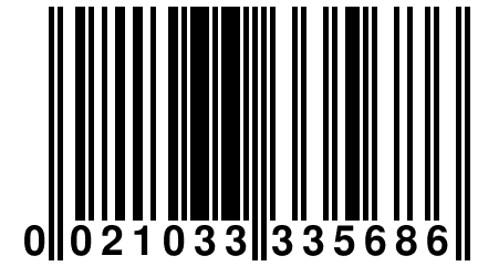 0 021033 335686