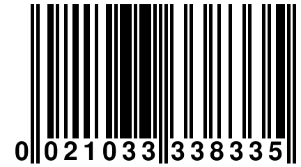 0 021033 338335