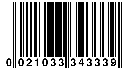 0 021033 343339