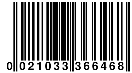 0 021033 366468