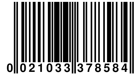 0 021033 378584