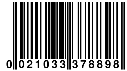 0 021033 378898