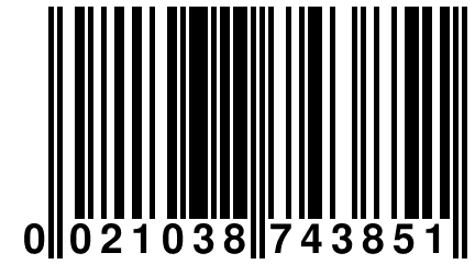 0 021038 743851