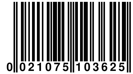 0 021075 103625