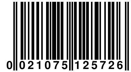 0 021075 125726