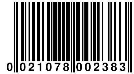 0 021078 002383