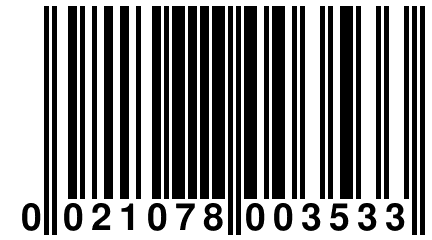 0 021078 003533