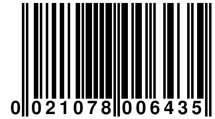 0 021078 006435