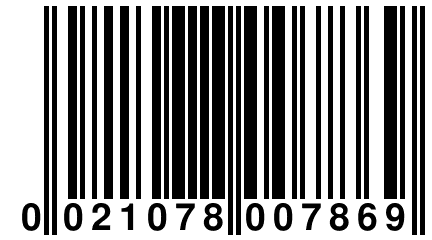 0 021078 007869