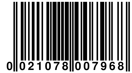 0 021078 007968