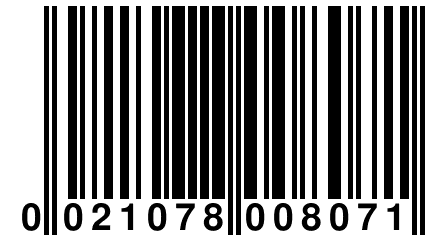 0 021078 008071