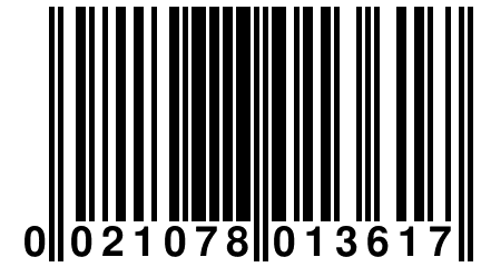 0 021078 013617