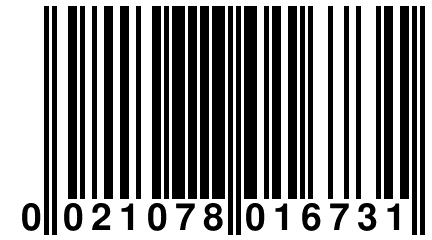 0 021078 016731