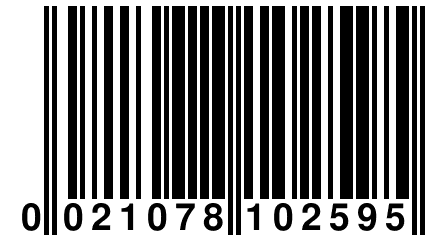 0 021078 102595