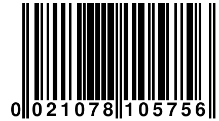 0 021078 105756