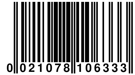 0 021078 106333