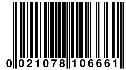 0 021078 106661