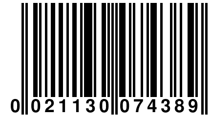 0 021130 074389