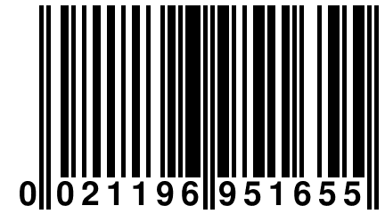 0 021196 951655